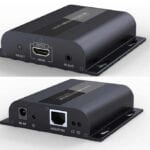 LKV383 HDMI Splitter Extender With IR 1080P Over Lan RJ45 Cat5/6 Converter 120m Receiver Only