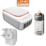 LED touch Lamp A4405 With 4 USB Charging 4.4a