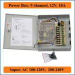 CCTV Power Supply 12V 10a 9 Channel