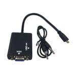 Micro HDMI to VGAAudio Output