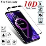 S7 Edge Black 10D Glass Protector