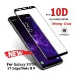 S7 Edge Gold 10D Glass Protector