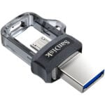 SanDisk 128GB Ultra Dual Drive m3.0 for Android Devices and Computers - microUSB, USB 3.0 - SDDD3-128G-G46