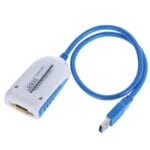 USB 3.0 to HDMI Display Adapter White & Blue Color