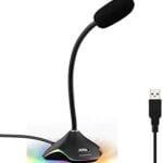 USB Desktop Microphone for PC and Mac