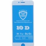 iPhone 6 10D Glass Protector / White