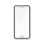 iPhone 8/7 10D Glass Protector Black
