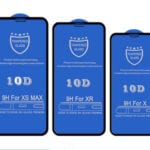 iPhone 8/7Plus  10D Glass Protector / White