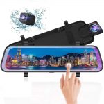A0+ 10.1 Inch Car DVR Camera  Full touch Screen+ Colorful Night Vision 1080p 170 A+ Lens, 2 Chanels.