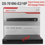 Hikvision DS-7616NI-E2/16P 16-Channel Embedded Plug & Play NVR