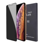 iPhone XR Privacy Glass Protector Black
