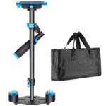 Neewer Carbon Fiber 24"/60cm Handheld Stabilizer with Quick Release Plate 1/4" and 3/8" Screw for DSLR and Video Cameras up to 6.6lbs/3kg