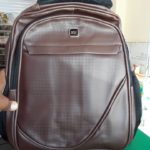 B-13 Leather Mini  Laptop  Back-Pack Bag