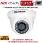HIKVISIONDS-2CE56D0T-IRMM(2.8mm)C  2 MP Indoor Fixed Dome Camera