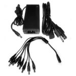 CCTV Camera 8 Channel Power Supply Splitter  Powers 8 Cams