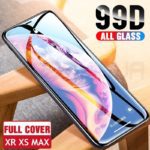 iPhone XS 99D Full Glue Glass Protector Black