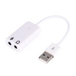 USB Sound Adapter Card 7.1 Single Channel