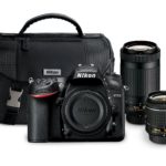 Nikon D7200 24.2 MP Dual Zoom Lens Kit with 3.2" LCD, Black