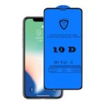 iPhone XR 10D Full Glue Glass Protector Black