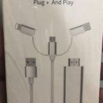 3 in HDTV Cable BT  type c, micro, lightning, hdtv