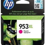 HP 953xl High Yield Ink Cartridge, Magenta - F6u17ae