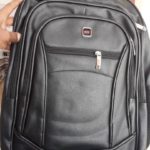 B-18 Leather Laptop  Back-Pack Bag
