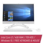 HP PRODESK 200 , AIO, i3-8100 , 4GB RAM , 1TB HDD , Intel HD Graphics 530, Webcam, DVDRW, 21.5"SCREEN