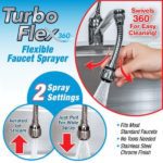 Turbo Flex 360, Extend Your Faucet's Reach