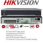 HIKVISION DS-7732NI-K4116P 32 Channel PoE NVR DS-7732NI-K4/16POE