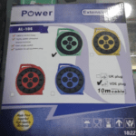 Power Round Electric Socket 10 meter Cable Model-AL-106