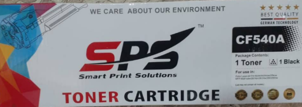 SPS 203A Black Compatible LaserJet Toner Cartridge (CF540A)