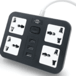 Socket TB-T15 2.1A 4 Sockets 3 USB Ports