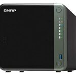 QNAP TS-453D-4G 4 Bay NAS for Professionals with Intel Celeron J4125 CPU and Two 2.5GbE Ports