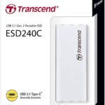 TRANSCEND EXTERNAL SSD HARD DRIVE 480GB USB 3.1 TYPE C