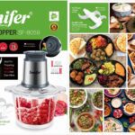 Sonifer Quick Chopper SF-8059 2.5L capacity glass container New S blade chopping system All-copper motor, longer life Double gear position design providing convenient use