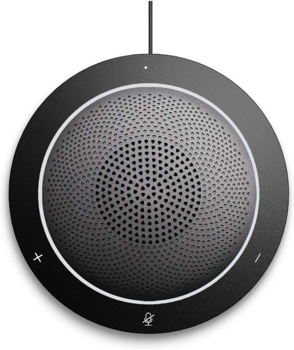 Kaysuda USB Speaker Phone 360Ã‚° Omnidirectional Microphone Portable Conference Speakerphone Echo Cancellation for Skype Business of Microsoft Lync, VoIP calls, Webinar, Phone, Call Center, Recording