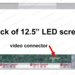 LED LTN125AT02-301 12.5 Laptop LCD Screen 40 pin Connector