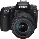 Canon 90D Digital SLR Camera with 18-135 IS USM Lens - Black