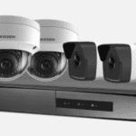 NK42E3H 4 Channel POE Kit,  Two 2 MP bullet and two 2 MP dome network cameras with efficient H.265+ compression technology Five network cables and one HDMI cable 1 TB pre-installed West Digital HDD