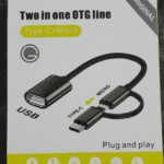 Two in One OTG Line Type C + Micro