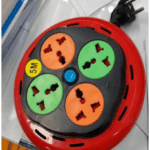 Power King Round Electric Socket 5 meter Cable