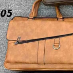 8005 Jeep Briefcase Bag Leather For 13.3 inch Laptop Business