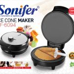 Sonifer Ice Cone Maker, Waffle Maker SF-6094 .Power indicator light .Ready indicator light .Non stick interior .Adjustable temperature controller .Unique cone-maker to make perfectly shaped cones .AC220-240V 50/60Hz 1000W