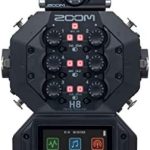 Zoom H8 12-Track Portable Recorder, Stereo Microphones, 6 Inputs, Touchscreen Interface, USB Audio Interface, Battery Powered, for Stereo/Multitrack Audio for Video, Podcasting