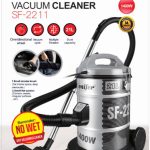 Sonifer Vacuum cleaner SF-2211 Power 1400 W ,  Air flow control on handle .Multi filtration system .Dust full indicator .Wind-blow function .Parking position for easy use and space saving .Attachment on board. Dust capacity: 21L .