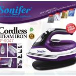 Sonifer Steam Iron SF-9047 Ceramic soleplate The cordless feature allows for maximum freedom