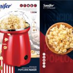 Sonifer Popcorn Maker SF-4014 .Popcorn made by hot air circulation has low heat .It's very simple and convenient .Oil free preparation I.t only takes 2-4 minutes AC 220-240V 50/60Hz 1200W