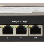 Hikvision DS-3T0306HP-E/HS  4 Port Fast Ethernet Unmanaged Harsh POE Switch