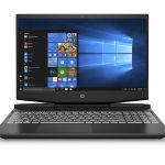 HP Pavilion Gaming 15-dk1003ne Laptop, 15.6" FHD, 10th Gen Intel Core™ i7, 16GB RAM, 1TB HDD - 256GB SSD, NVIDIA GeForce RTX 2060 6GB Graphics, Windows 10 Home,EN-AR KB,Black
