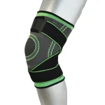 Knee support pads with strap compression knee sleeve